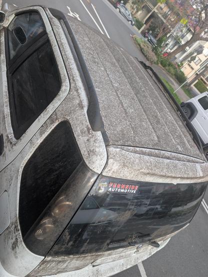 A very very first car roof